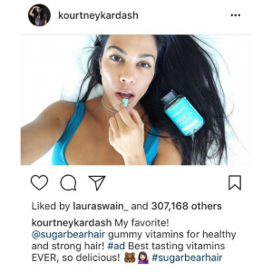 Social Media Influencer - Kourtney Kardashian