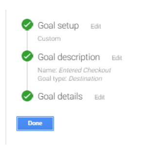 Set Goals with Google Analytics?