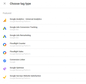 Setup Google Tag Manager