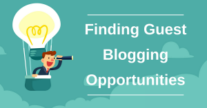 Guest Blogging Opportunities